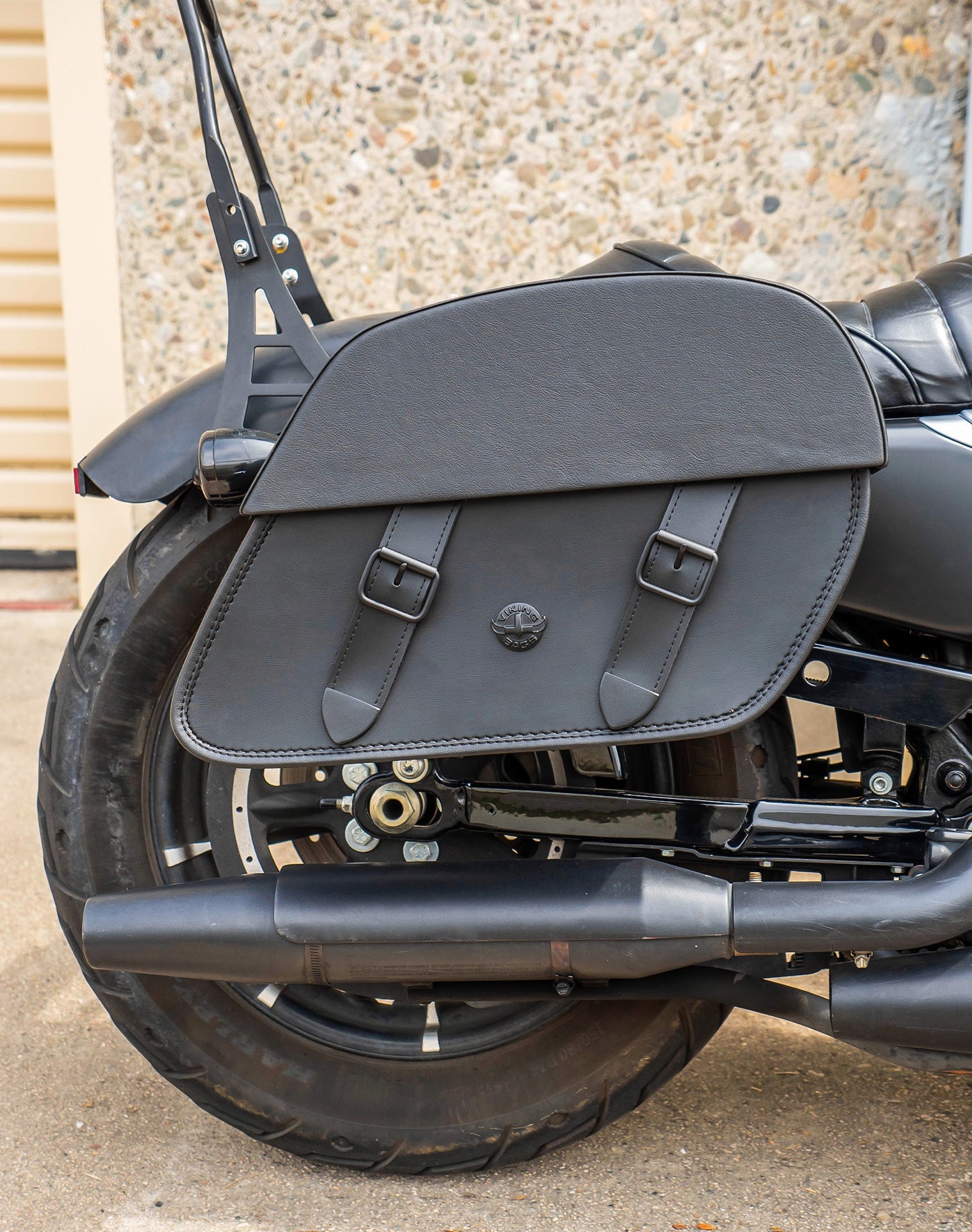 28L - Baelor Medium Quick Mount Motocicleta Alforjas para Harley Sportster 883 Iron XL883N