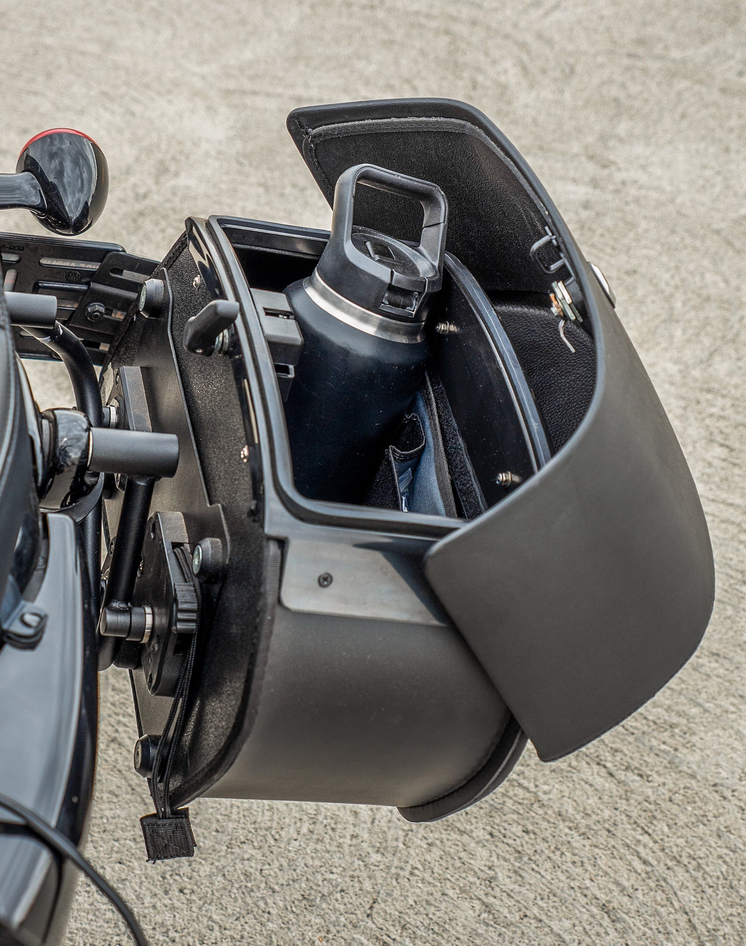 28L - Baelor Medium Quick Mount Motocicleta Alforjas para Harley Sportster Forty Eight XL1200X/XL1200XS