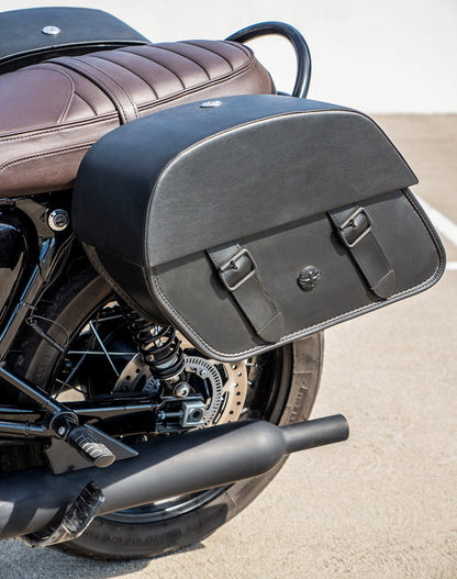 28L - Baelor Medium Quick Mount Triumph Bonneville T120 Motocicleta Alforjas
