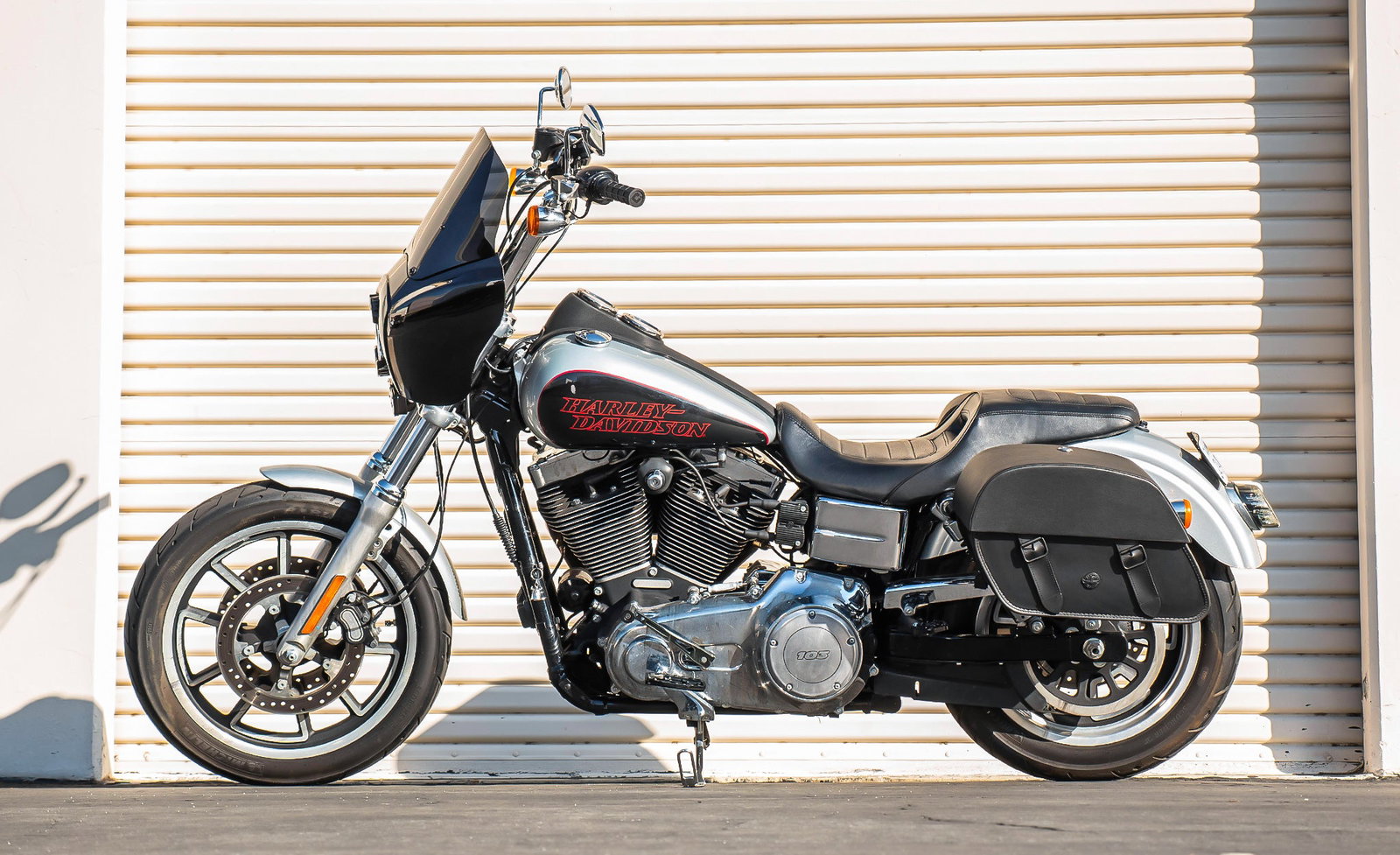 28L - Baelor Medium Quick Mount Motocicleta Alforjas para Harley Davidson Dyna Low Rider FXDL/I