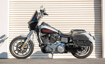 28L - Baelor Medium Quick Mount Motocicleta Alforjas para Harley Davidson Dyna Low Rider FXDL/I