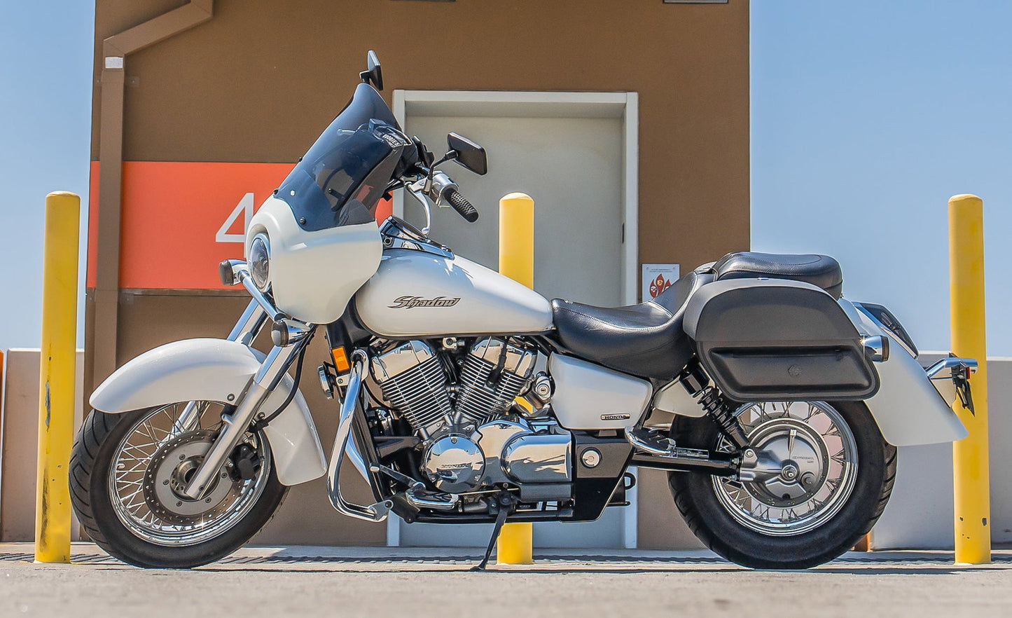 28L - Pantheon Medium Quick Mount Honda Shadow 750 Aero Motocicleta Alforjas