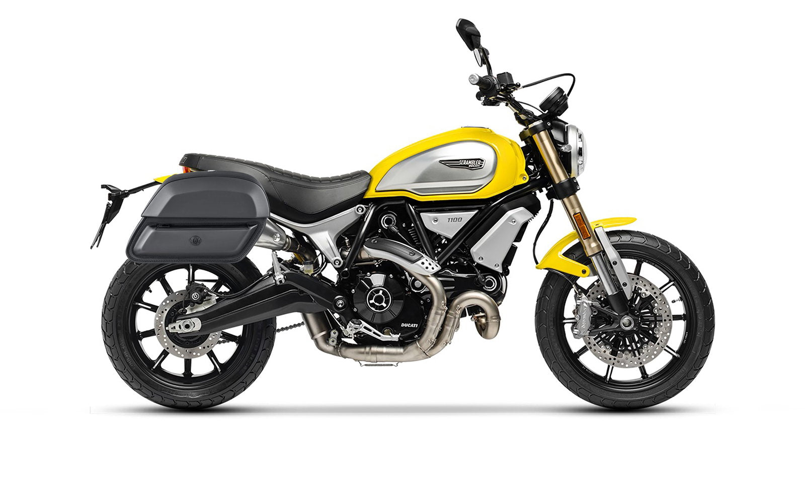 28L - Pantheon Medium Quick Mount Ducati Scrambler 1100/Special/Sport Motocicleta Alforjas
