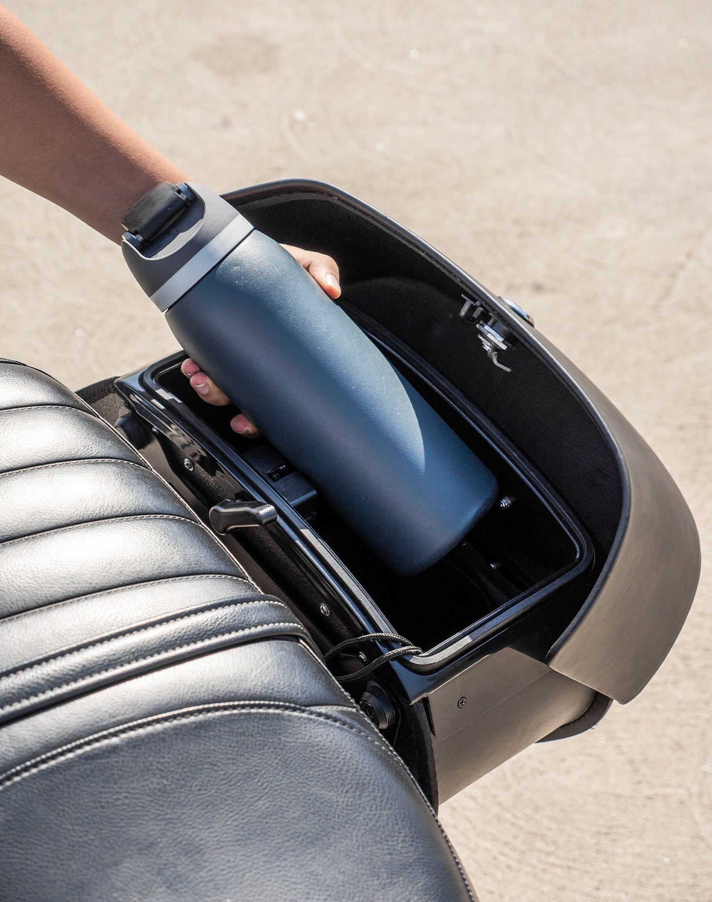 28L - Pantheon Medium Quick Mount Triumph Street Twin 900 (2016-21) Motocicleta Alforjas