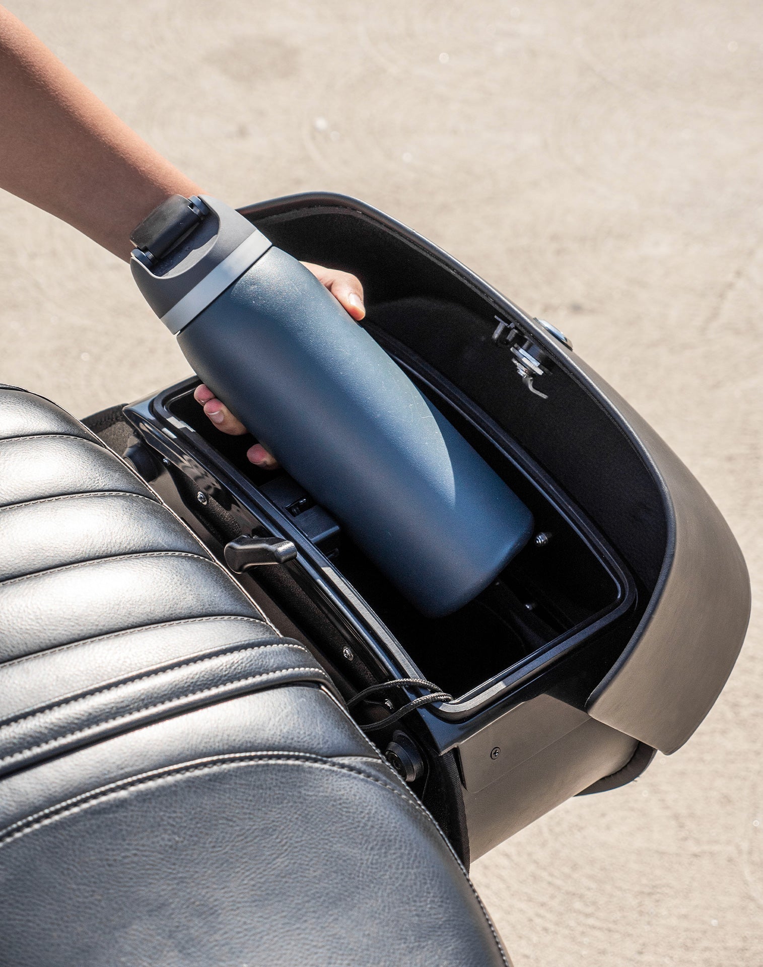 28L - Pantheon Medium Quick Mount Triumph Street Twin 900 (2016-21) Motocicleta Alforjas