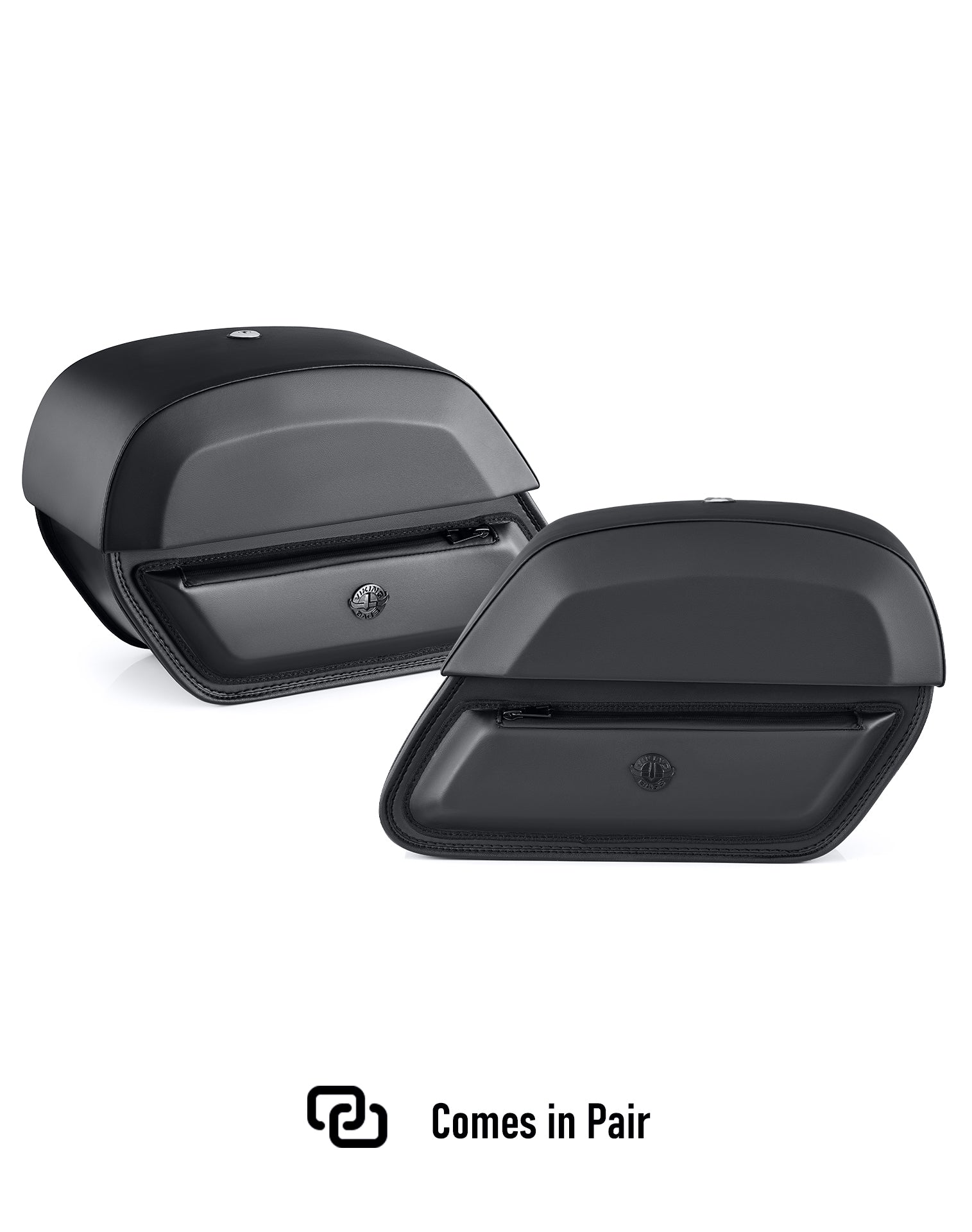 28L - Pantheon Medium Quick Mount Motocicleta Alforjas para Harley Sportster 1200 Super Low XL1200T