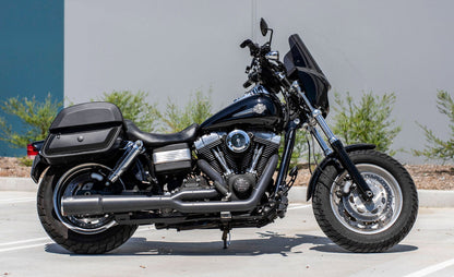 28L - Pantheon Medium Quick Mount Motocicleta Alforjas para Harley Davidson Dyna Fat Bob FXDF/SE
