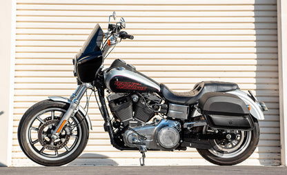 28L - Pantheon Medium Quick Mount Motocicleta Alforjas para Harley Davidson Dyna Low Rider FXDL/I