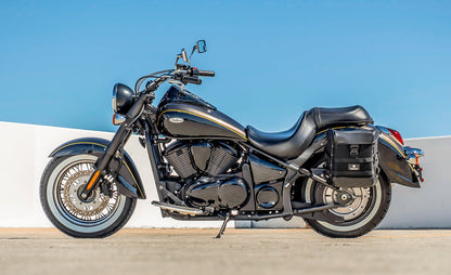 15L - Incognito Quick Mount Medium Kawasaki Vulcan 900 Classic VN900 Solo Alforja (Left Only)