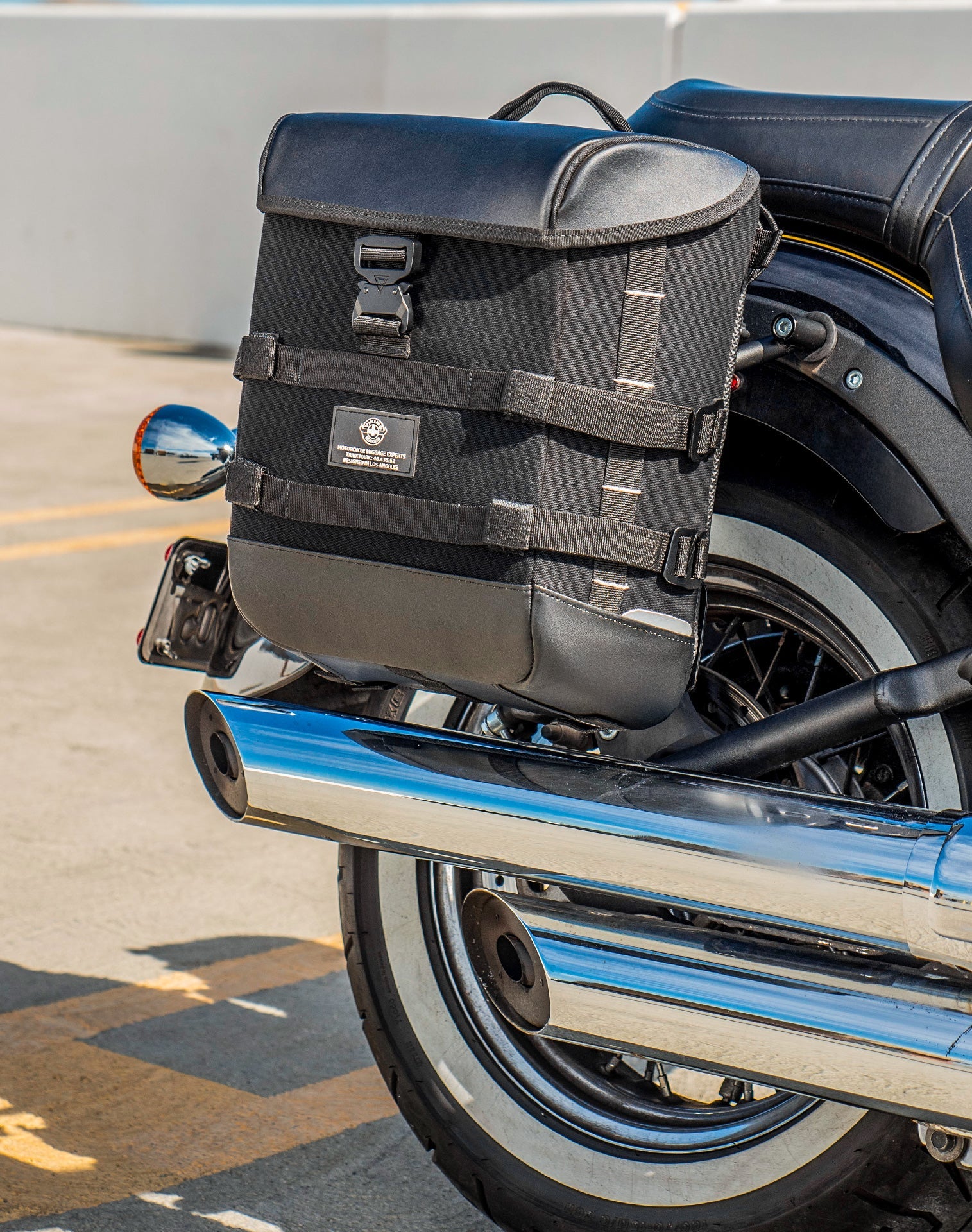 15L - Incognito Quick Mount Medium Kawasaki Vulcan 900 Classic VN900 Solo Alforja (Right Only)