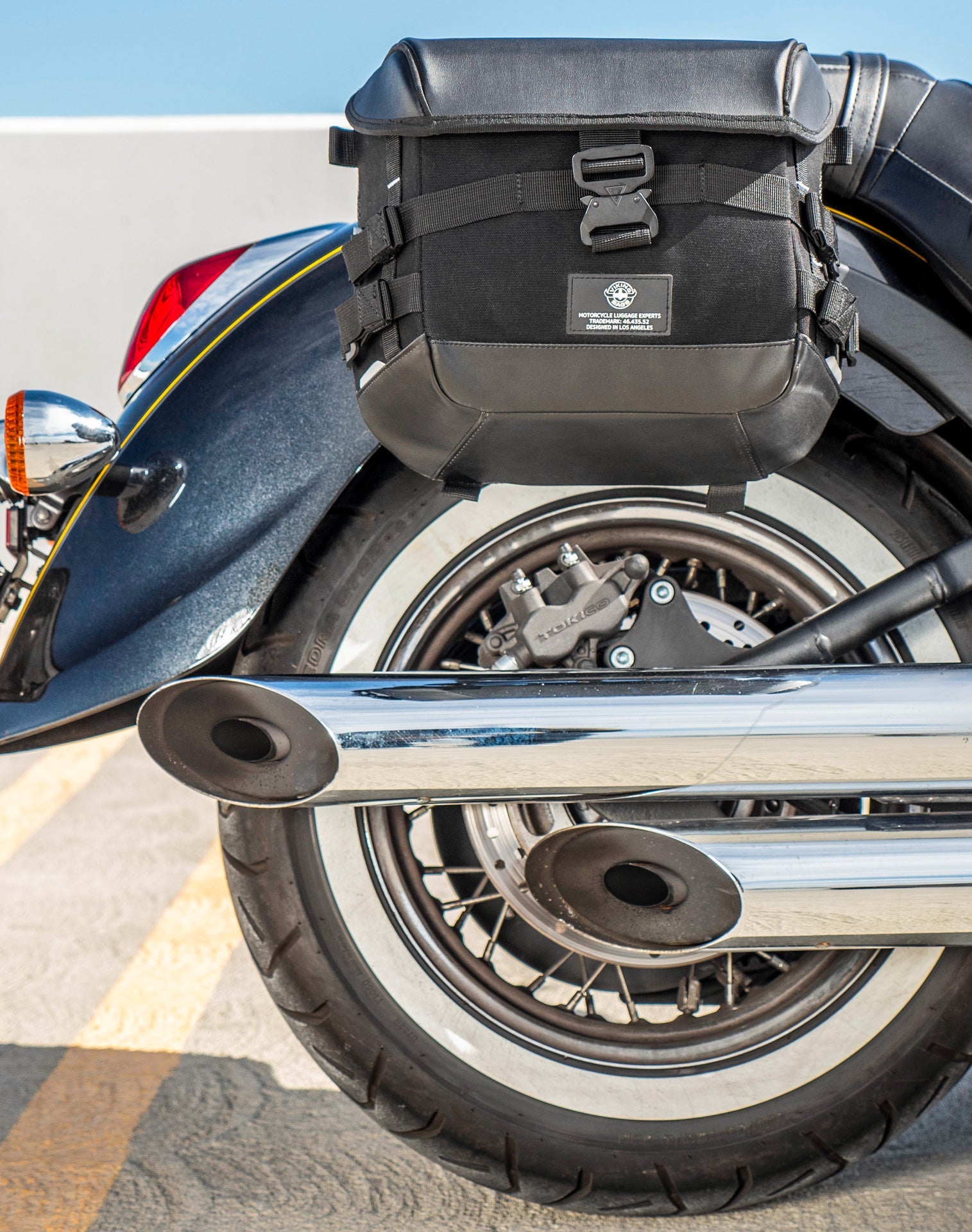 10L - Incognito Quick Mount Small Kawasaki Vulcan 900 Classic VN900 Solo Alforja (Right Only)