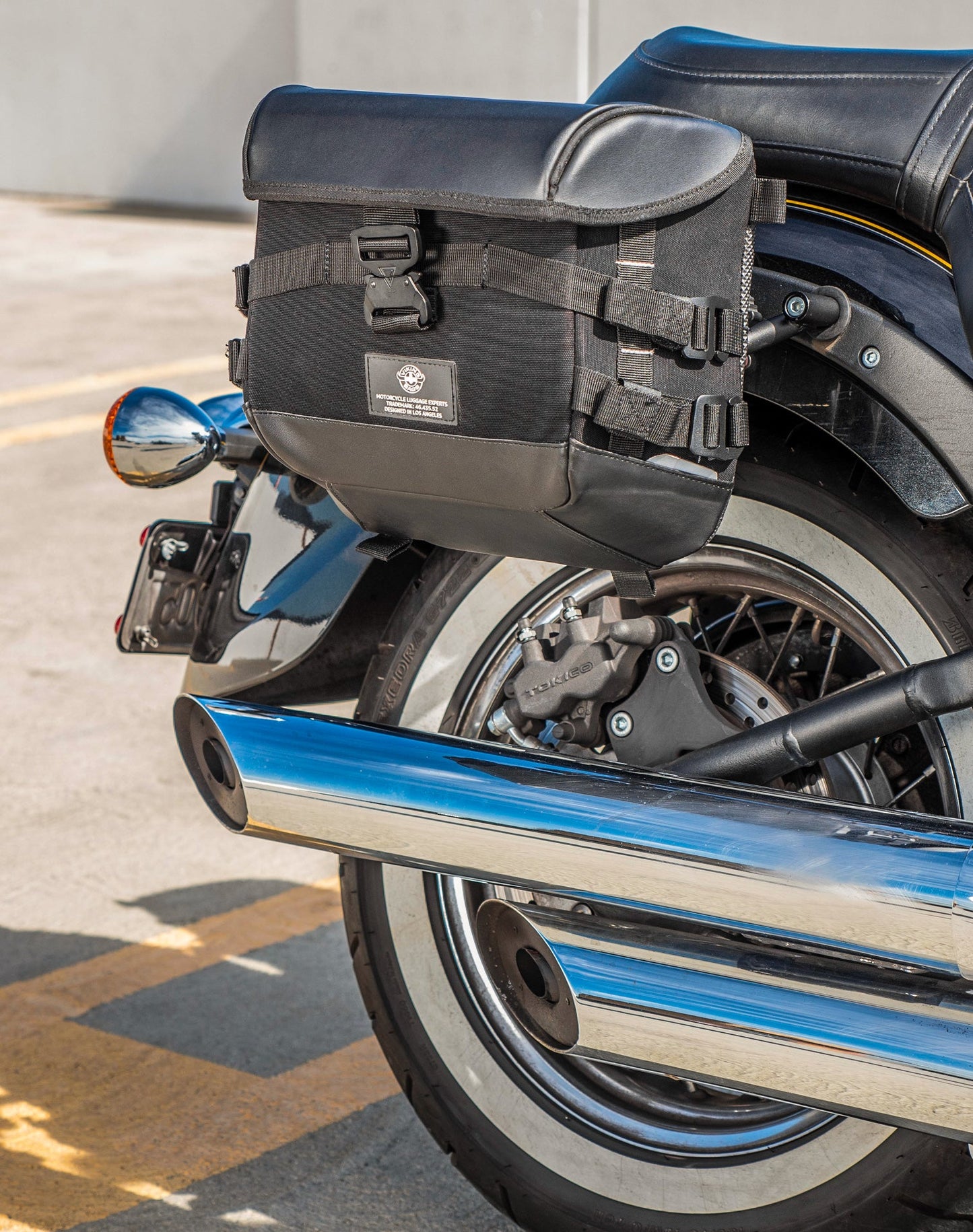 10L - Incognito Quick Mount Small Kawasaki Vulcan 900 Classic VN900 Solo Alforja (Right Only)