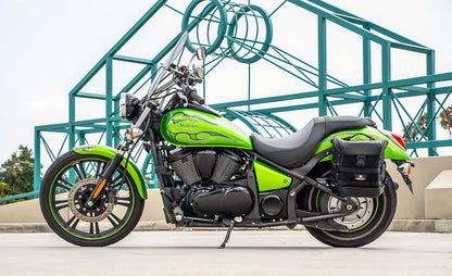 15L - Incognito Quick Mount Medium Kawasaki Vulcan 900 Custom VN900C Solo Alforja (Left Only)