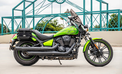 10L - Incognito Quick Mount Small Kawasaki Vulcan 900 Custom VN900C Solo Alforja (Right Only)