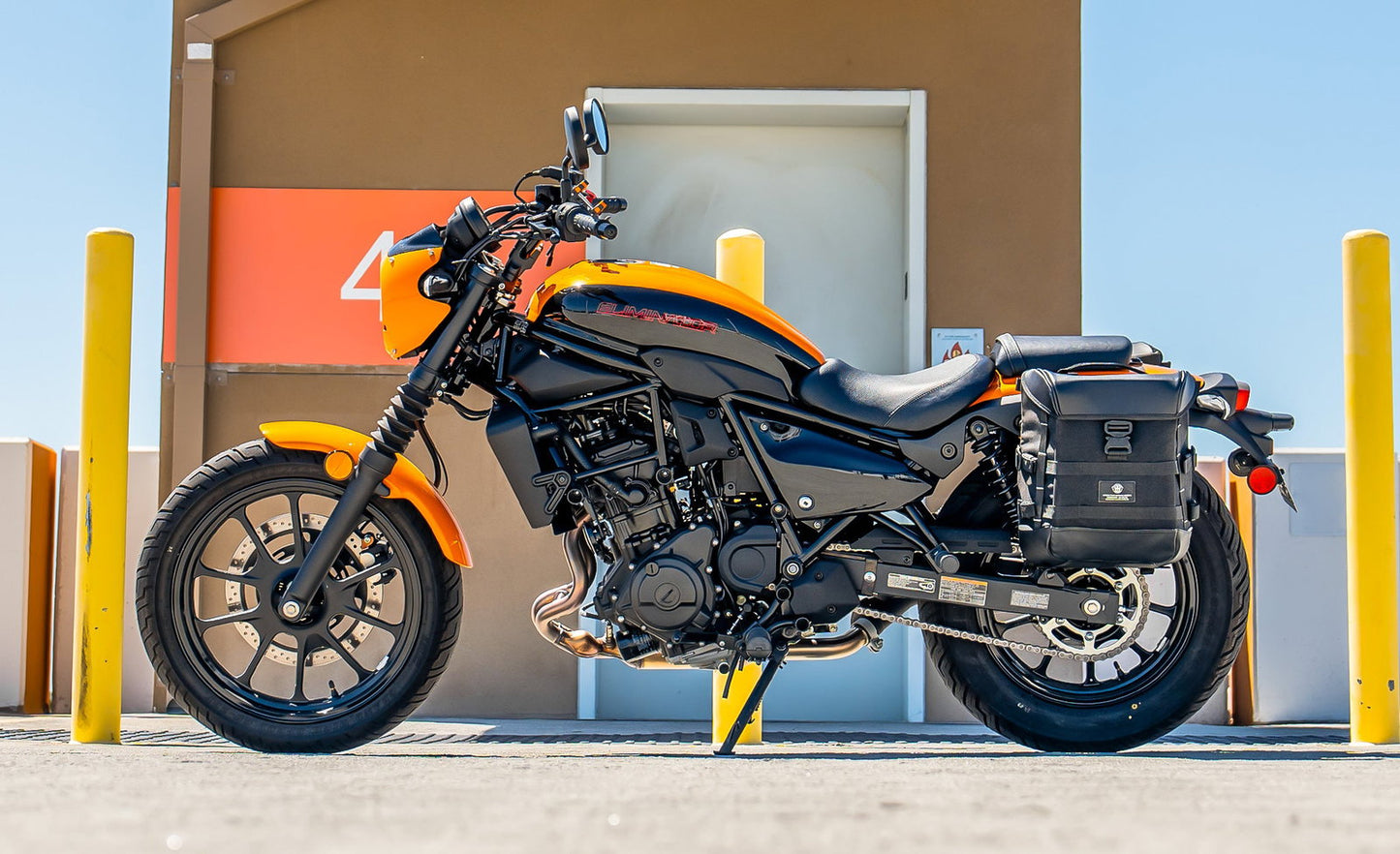 15L - Incognito Quick Mount Medium Kawasaki Eliminator 450 Solo Alforja (Left Only)
