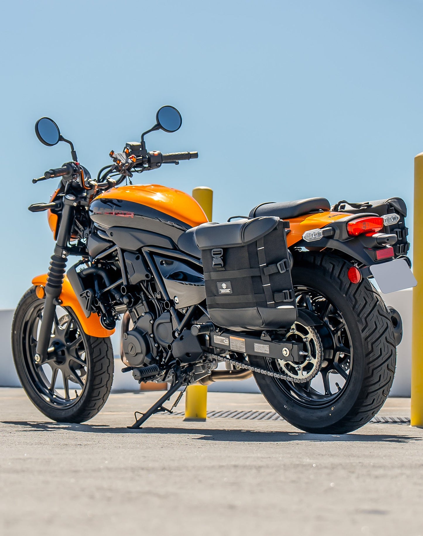 15L - Incognito Quick Mount Medium Kawasaki Eliminator 450 Solo Alforja (Left Only)