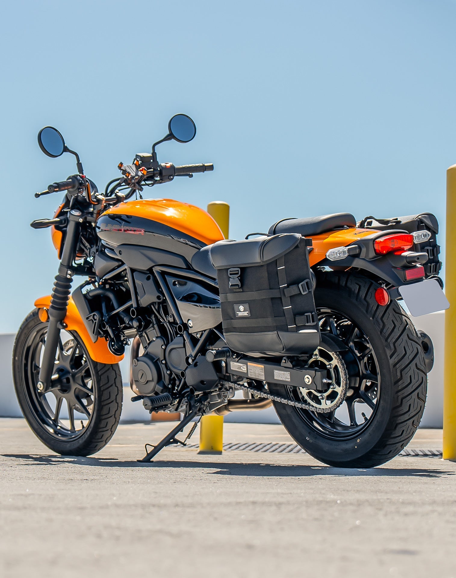15L - Incognito Quick Mount Medium Kawasaki Eliminator 450 Solo Alforja (Left Only)