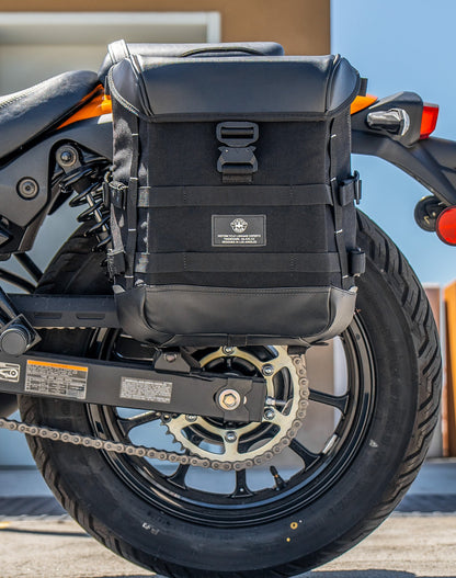 15L - Incognito Quick Mount Medium Kawasaki Eliminator 450 Solo Alforja (Left Only)