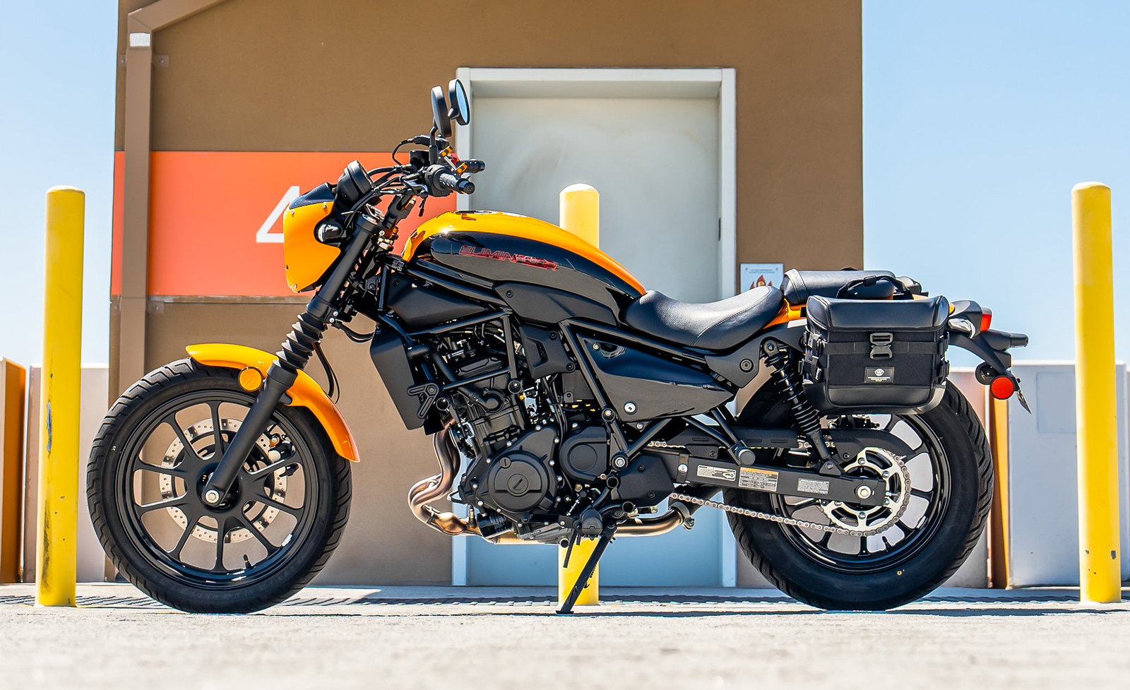 10L - Incognito Quick Mount Small Kawasaki Eliminator 450 Solo Alforja (Left Only)