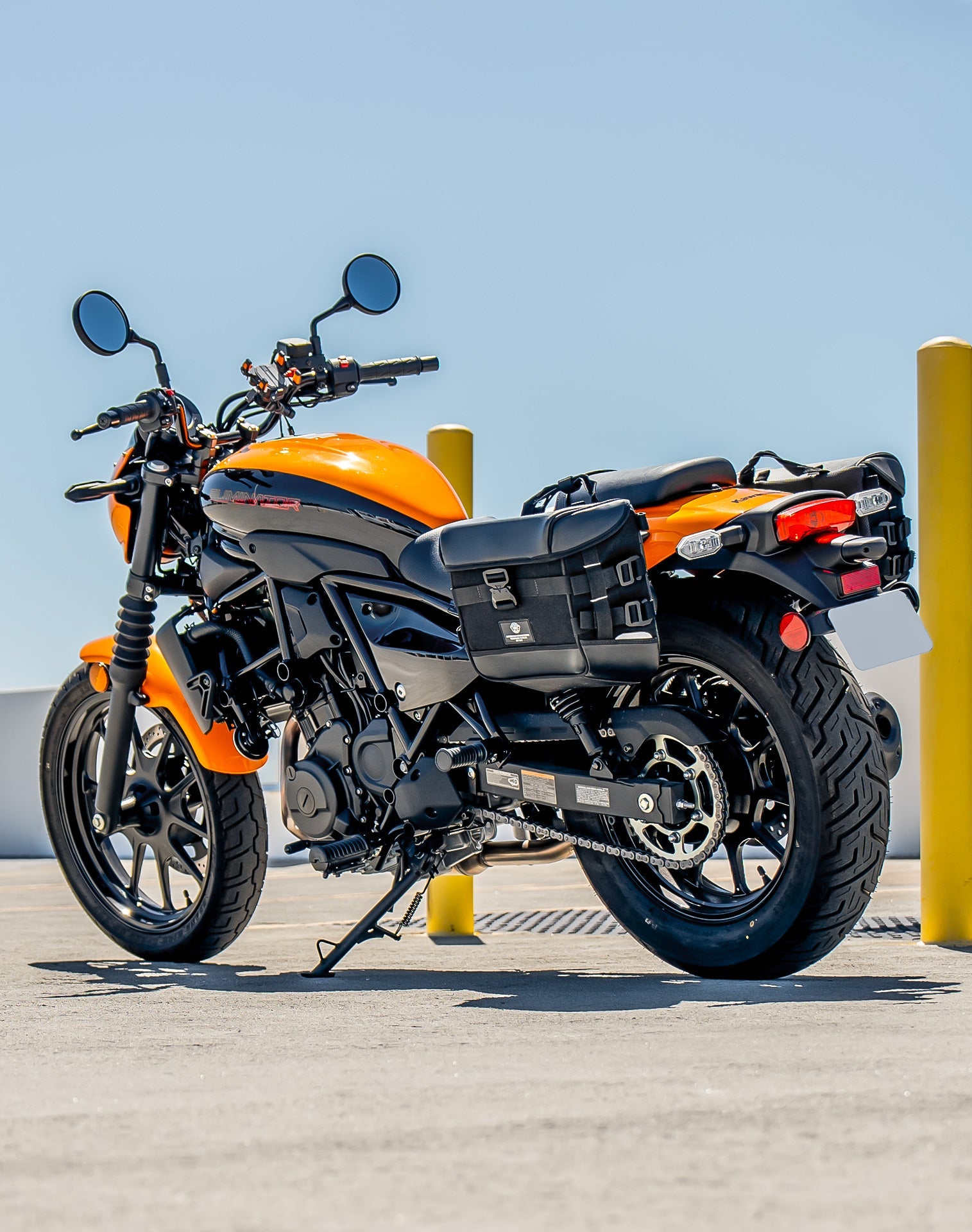 10L - Incognito Quick Mount Small Kawasaki Eliminator 450 Solo Alforja (Left Only)