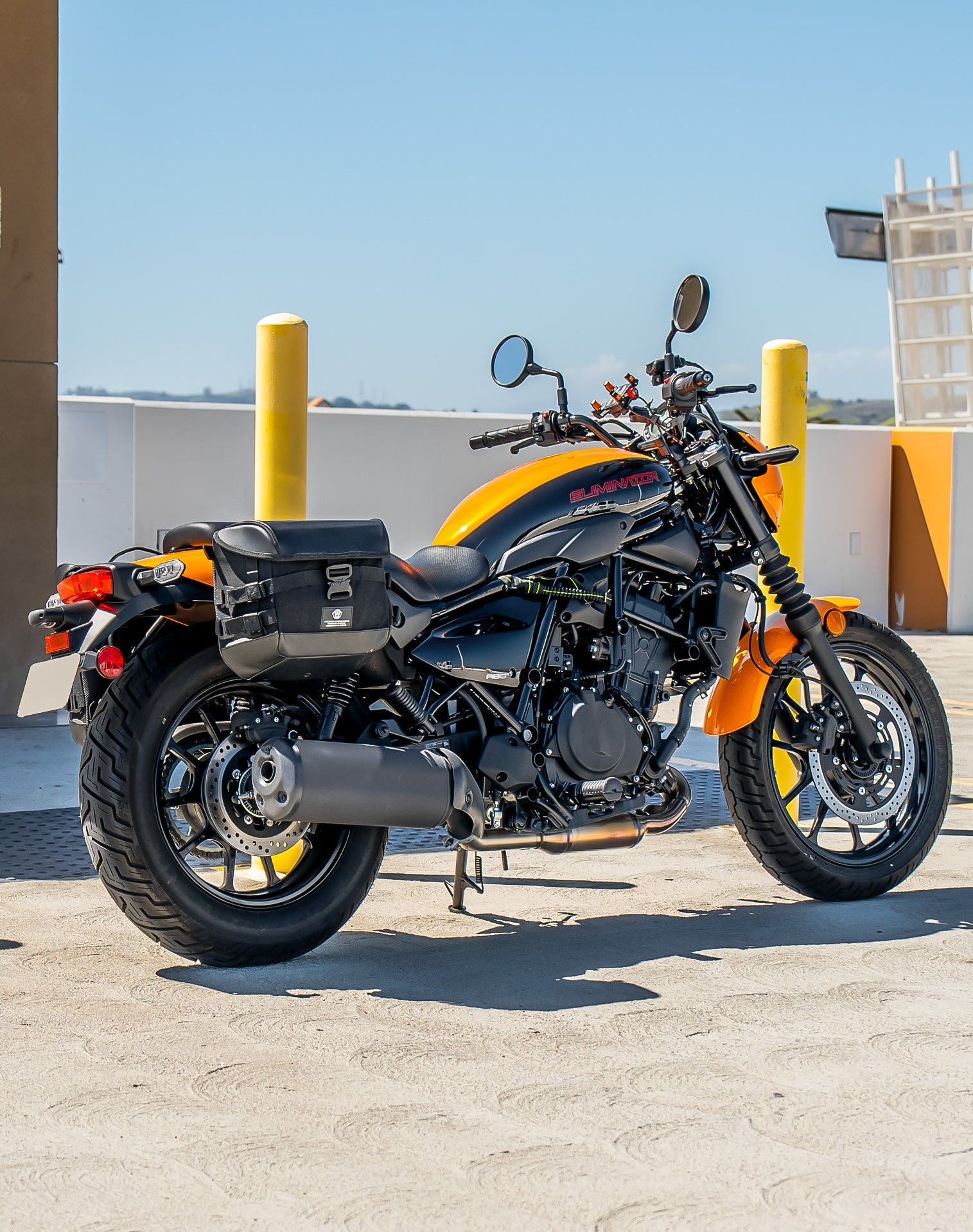 10L - Incognito Quick Mount Small Kawasaki Eliminator 450 Solo Alforja (Right Only)