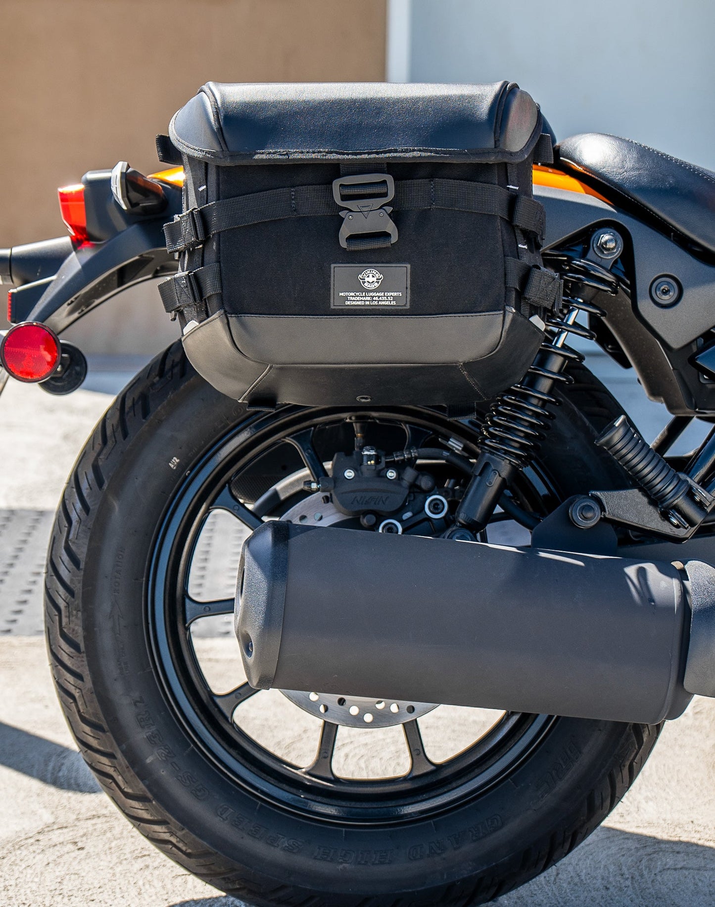 10L - Incognito Quick Mount Small Kawasaki Eliminator 450 Solo Alforja (Right Only)