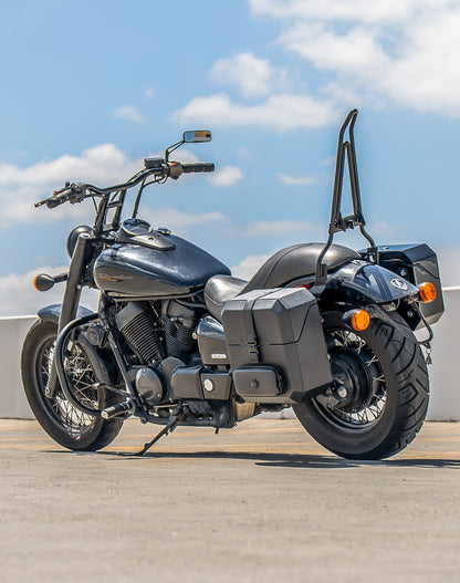 15L - Outlaw Quick Mount Medium Honda 750 Shadow Phantom Hard Solo Alforja (Left Only)
