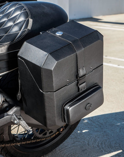 15L - Outlaw Quick Mount Medium Ducati Scrambler (2014-17) Hard Solo Alforja (Left Only)