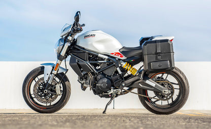 15L - Outlaw Quick Mount Medium Ducati Monster 797 Hard Solo Alforja (Left Only)