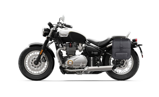15L - Outlaw Quick Mount Medium Triumph Bonneville Speedmaster Hard Solo Alforja (Left Only)