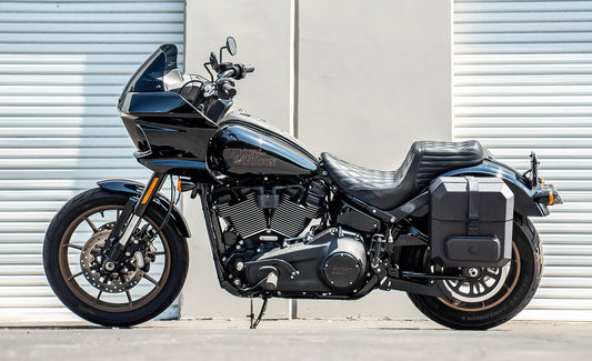 15L - Outlaw Quick Mount Medium Harley Softail Low Rider ST Hard Solo Alforja (Left Only)