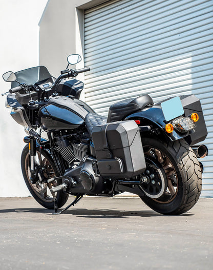 15L - Outlaw Quick Mount Medium Harley Softail Low Rider ST Hard Solo Alforja (Left Only)