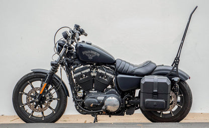 15L - Outlaw Quick Mount Medium Harley Sportster 883 Iron XL883N Hard Solo Alforja (Left Only)