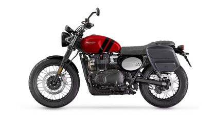 12L - Ironclad Quick Mount Medium Triumph Scrambler 900 Hard Solo Alforja (Left Only)