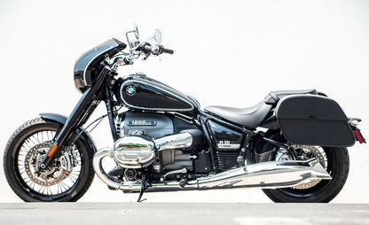 28L - Panzer Medium Quick Mount BMW R18 Leather Alforjas