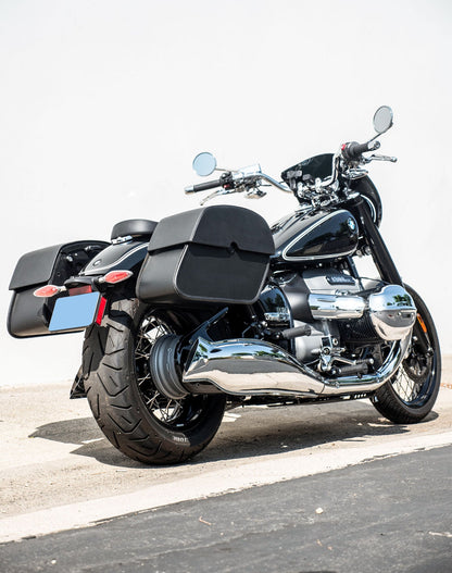 28L - Panzer Medium Quick Mount BMW R18 Leather Alforjas