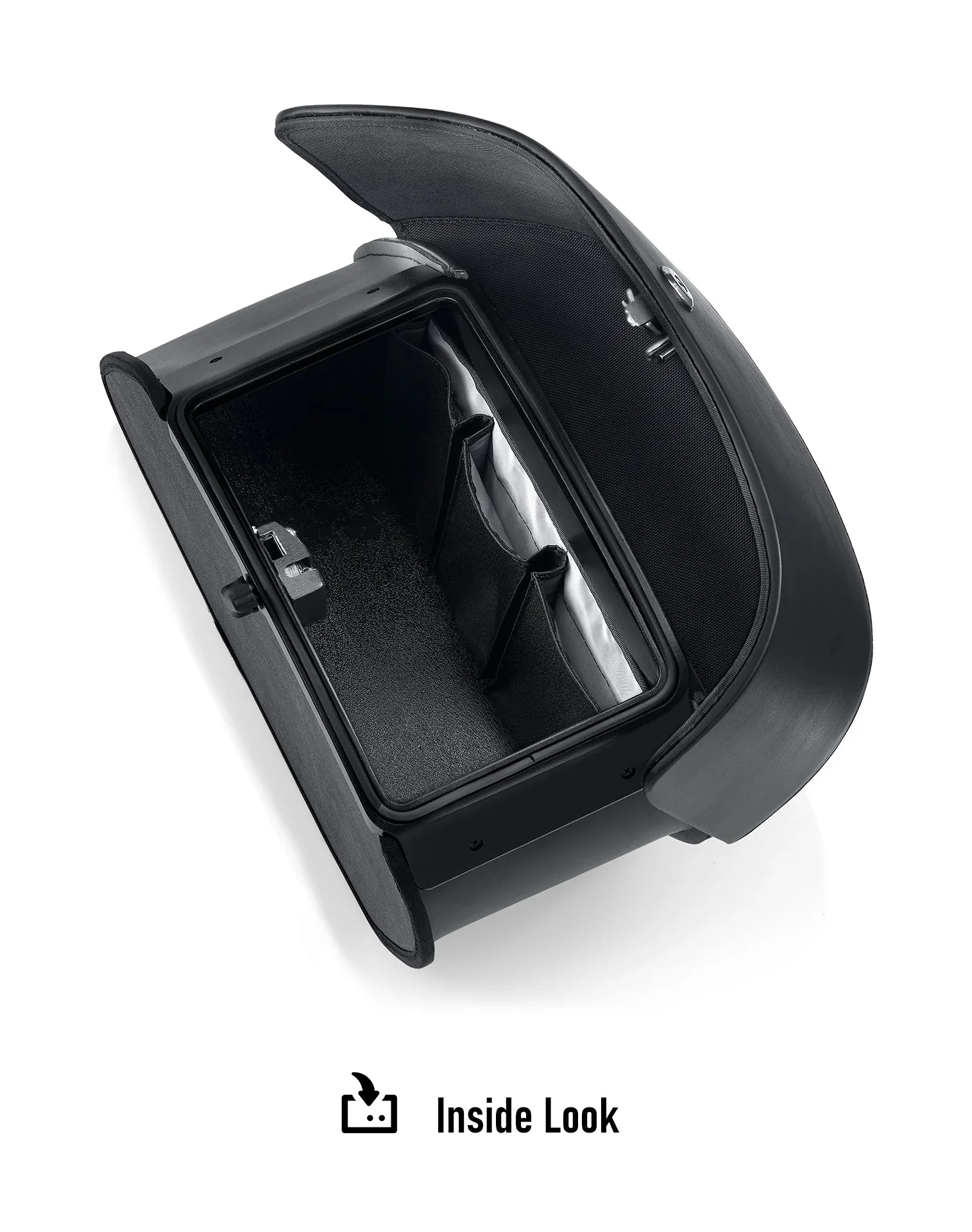 28L - Pantheon Medium Hard Mount Kawasaki Vulcan 750 VN750 Leather Motocicleta Alforjas