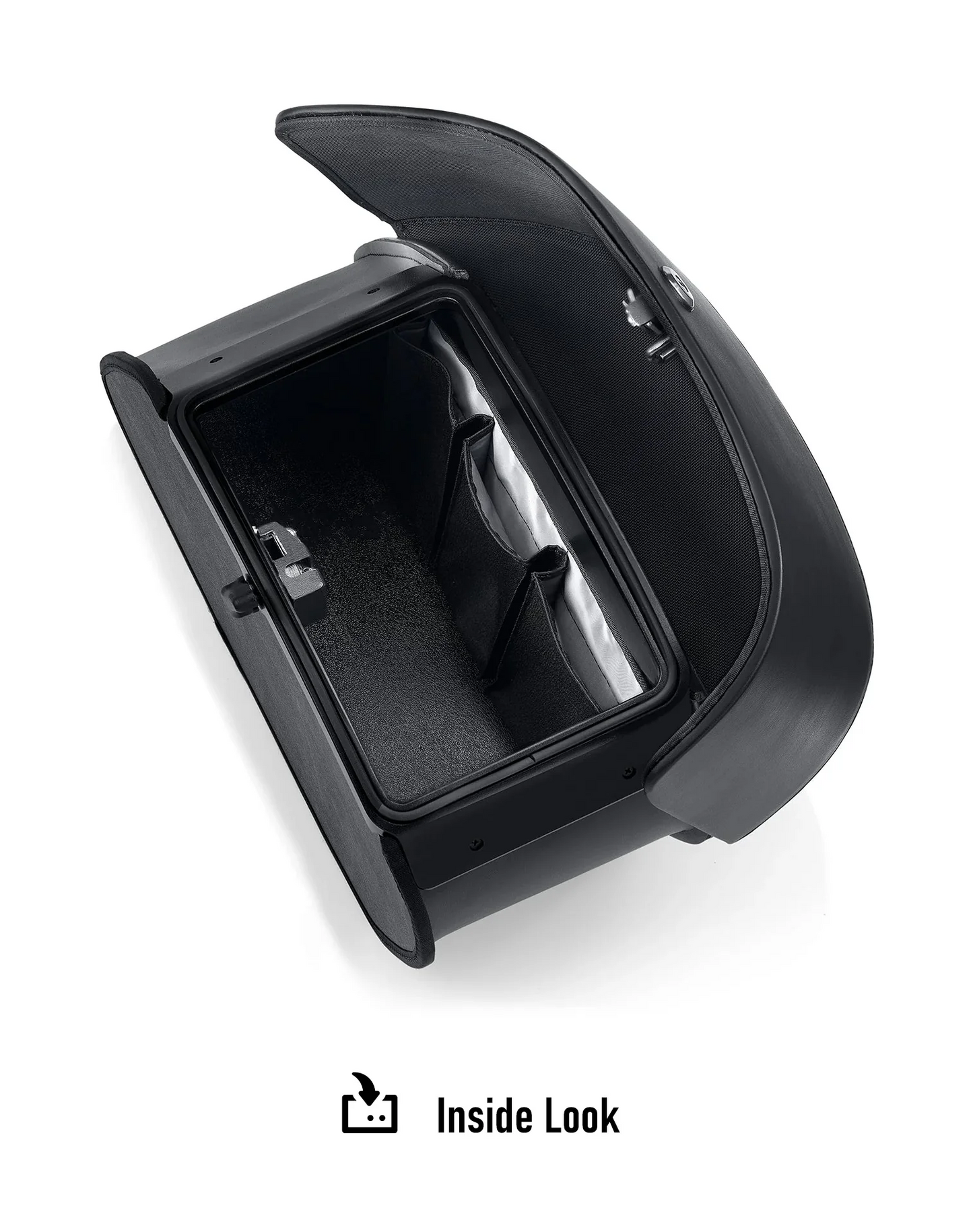 28L - Pantheon Medium Hard Mount Leather Alforjas para Harley Softail Low Rider ST FXLRST