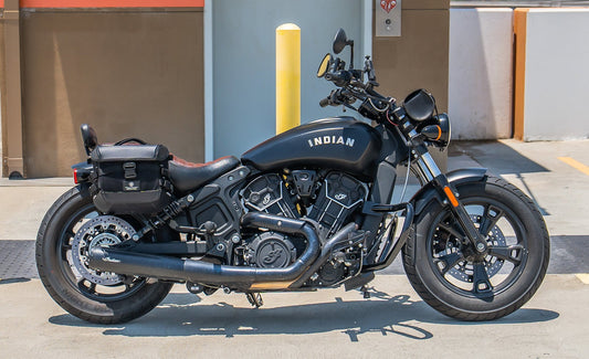 10L - Incognito Quick Mount Small Indian Scout Bobber Solo Alforja (Right Only)