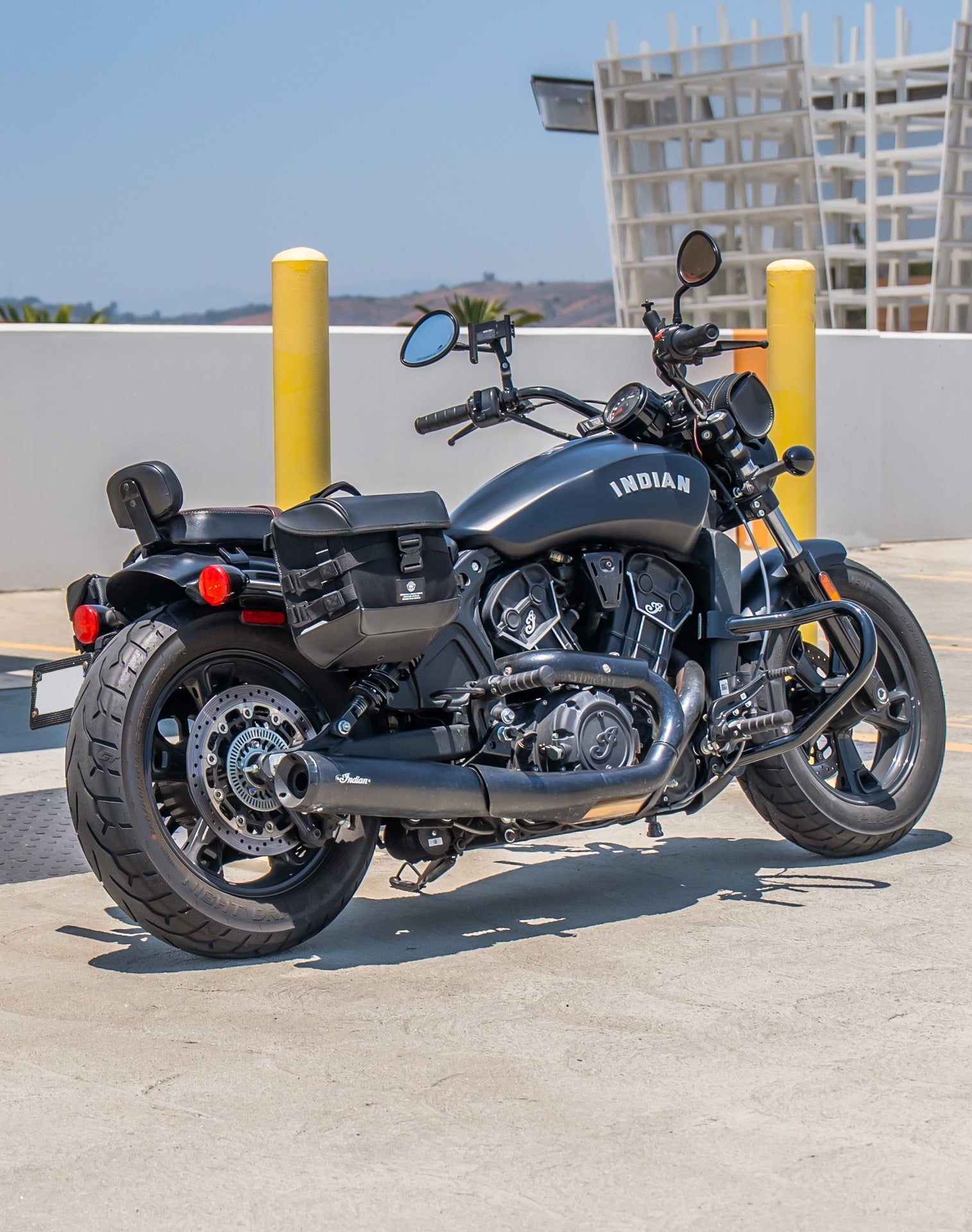 10L - Incognito Quick Mount Small Indian Scout Rogue Sixty Solo Alforja (Right Only)
