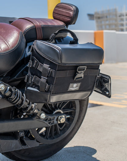 10L - Incognito Quick Mount Small Indian Scout Bobber Twenty Solo Alforja (Left Only)