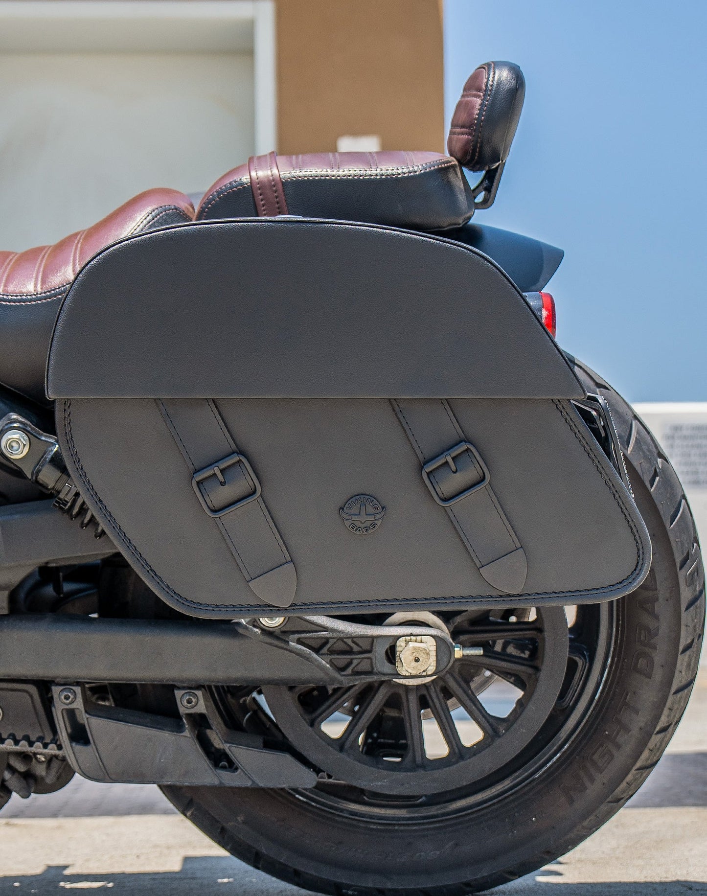 28L - Baelor Medium Quick Mount Indian Scout Bobber Twenty Motocicleta Alforjas