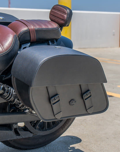 28L - Baelor Medium Quick Mount Indian Scout Bobber Twenty Motocicleta Alforjas