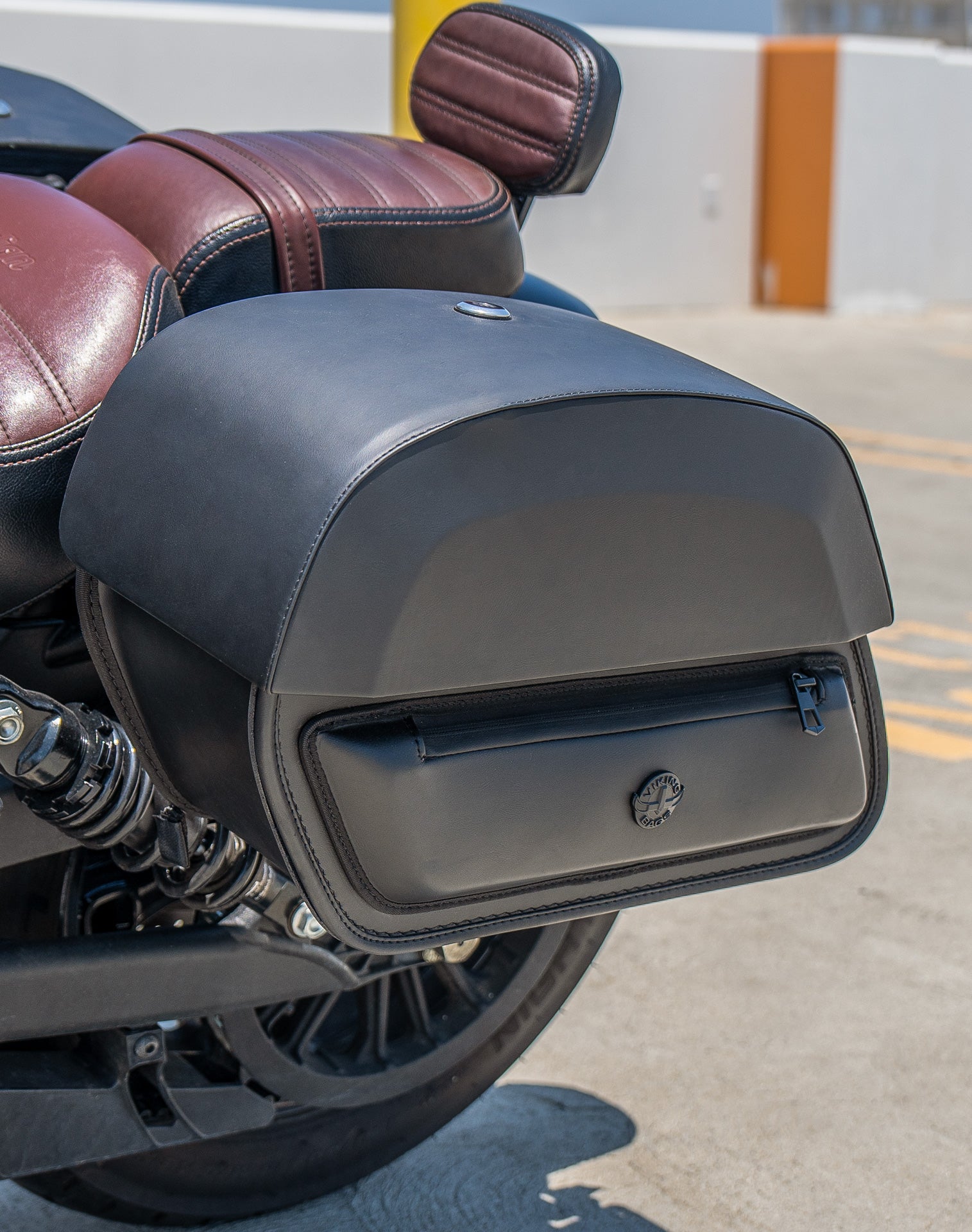 28L - Pantheon Medium Quick Mount Indian Scout Bobber Twenty Motocicleta Alforjas