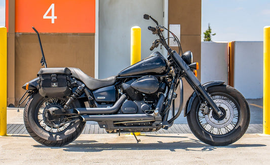 10L - Incognito Quick Mount Small Solo Honda 750 Shadow Phantom Motocicleta Alforja (Right Only)