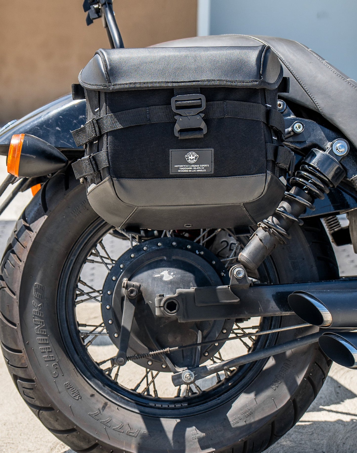 10L - Incognito Quick Mount Small Solo Honda 750 Shadow Phantom Motocicleta Alforja (Right Only)