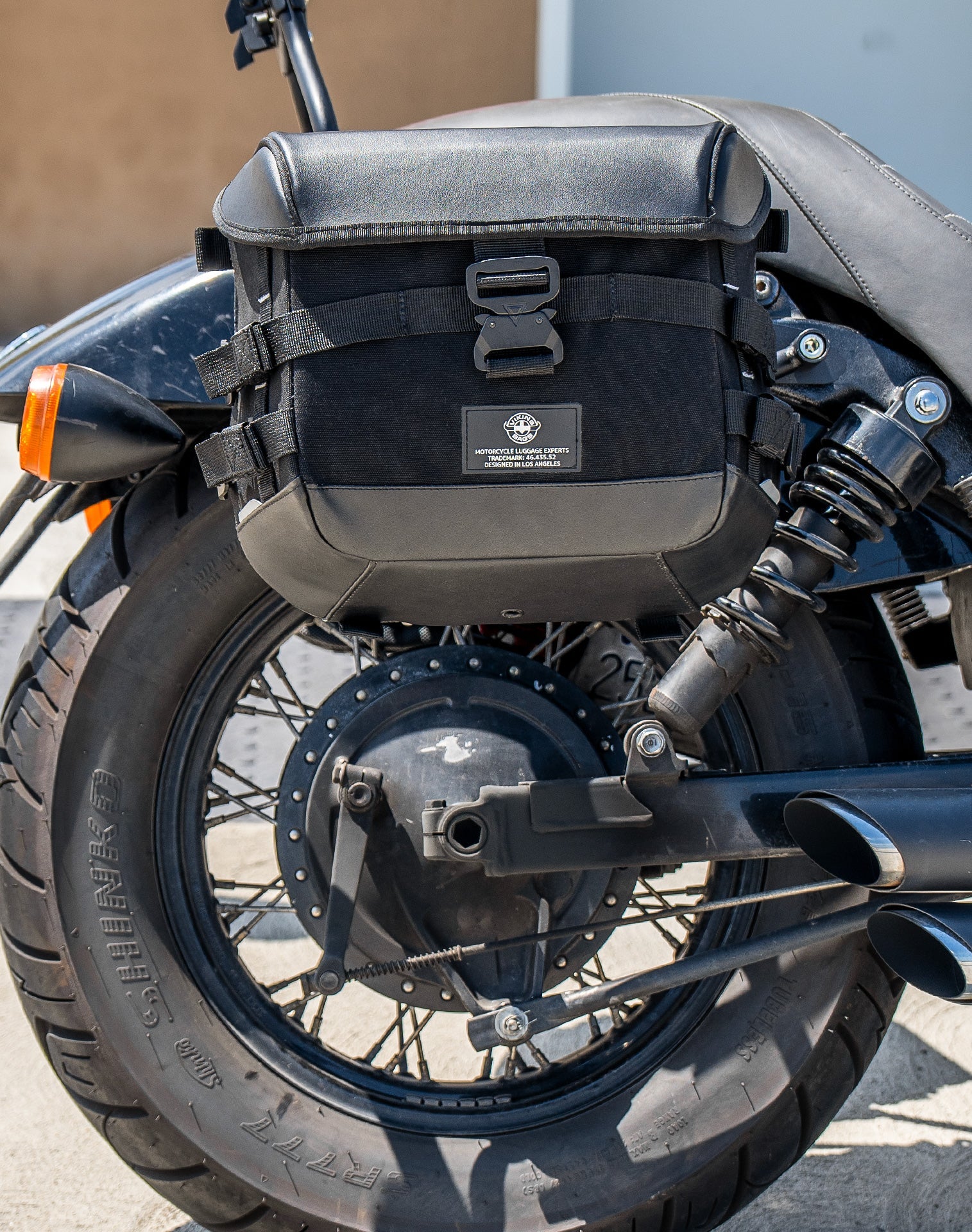 10L - Incognito Quick Mount Small Solo Honda 750 Shadow Phantom Motocicleta Alforja (Right Only)
