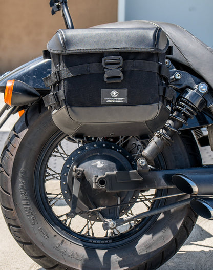 10L - Incognito Quick Mount Small Solo Honda 750 Shadow Phantom Motocicleta Alforja (Right Only)