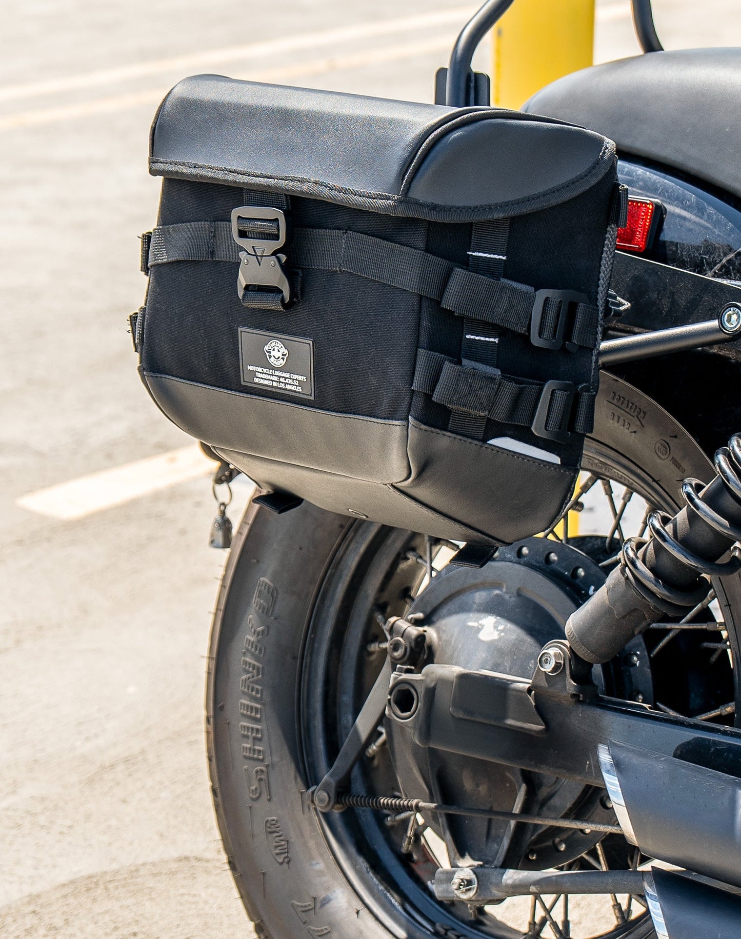 10L - Incognito Quick Mount Small Solo Honda 750 Shadow Phantom Motocicleta Alforja (Right Only)