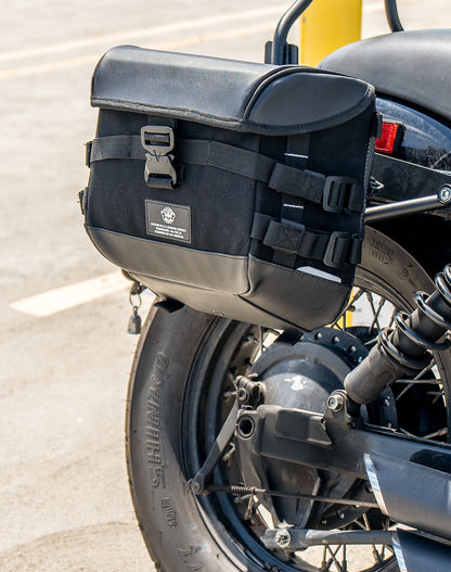 10L - Incognito Quick Mount Small Solo Honda 750 Shadow Phantom Motocicleta Alforja (Right Only)